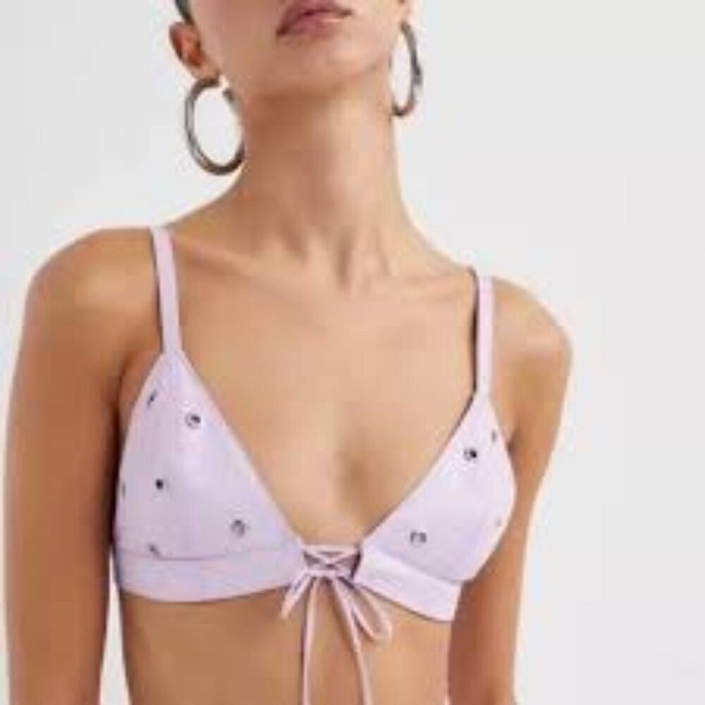 NWT For Love & Lemons Roxie Bralette Top Sz Small - Picture 3 of 6